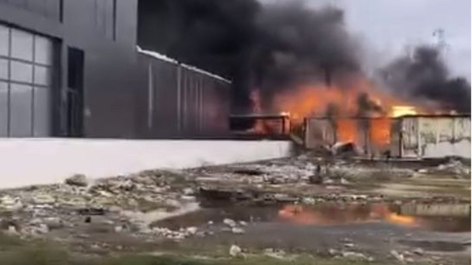 Şile'de İşçi Konteynerinde Çıkan Yangında 1 Kişi Hayatını Kaybetti