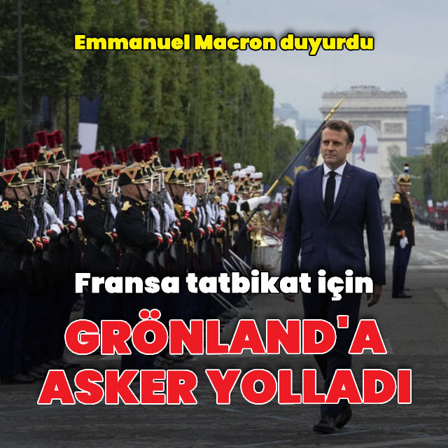 Fransa, Grönland'a asker gönderdi