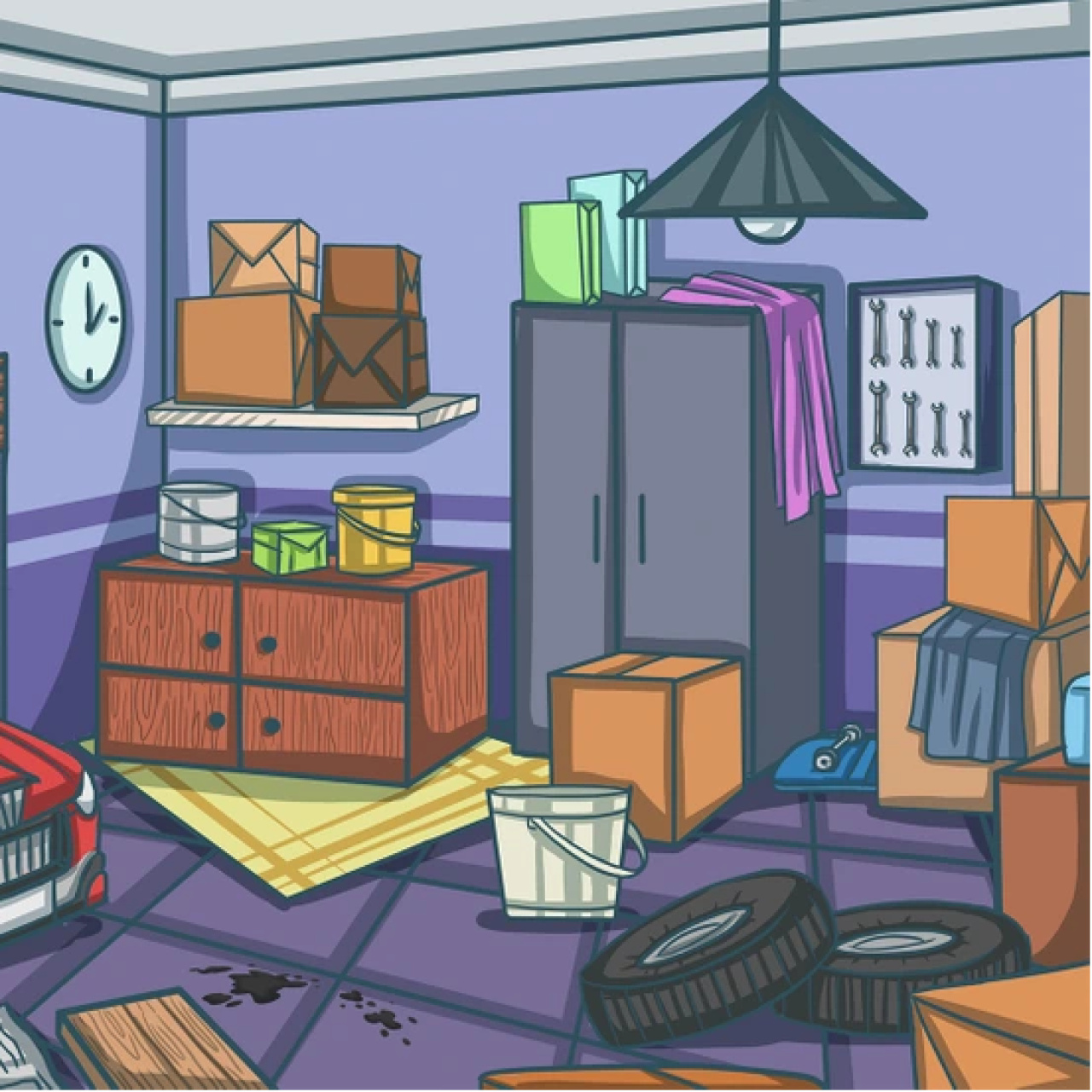 Garajdaki kaykayı bulabilir misiniz?