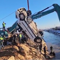 Kanalda kaybolan sürücünün cansız bedeni Suriye’de bulundu