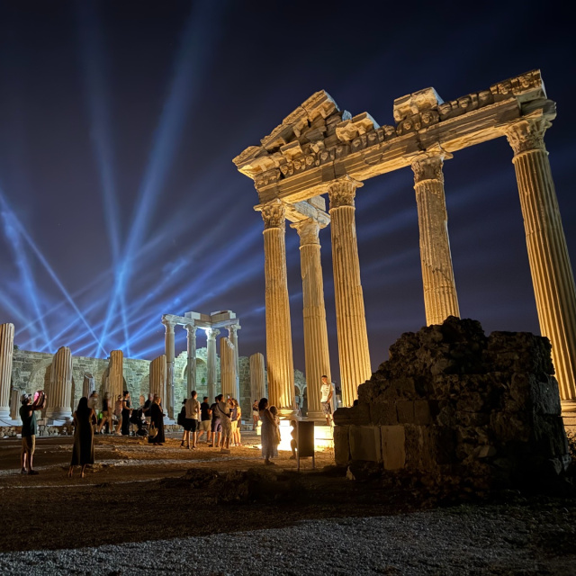 Gece müzeciliği Antalya’da zirve yaptı