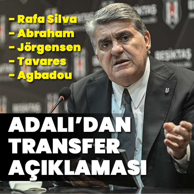 Serdal Adalı'dan transfer açıklaması!