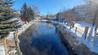 Eksi 30 dereceye rağmen donmuyor