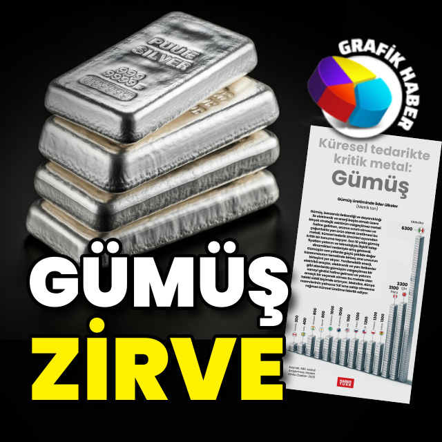 Küresel tedarikte kritik metal: Gümüş