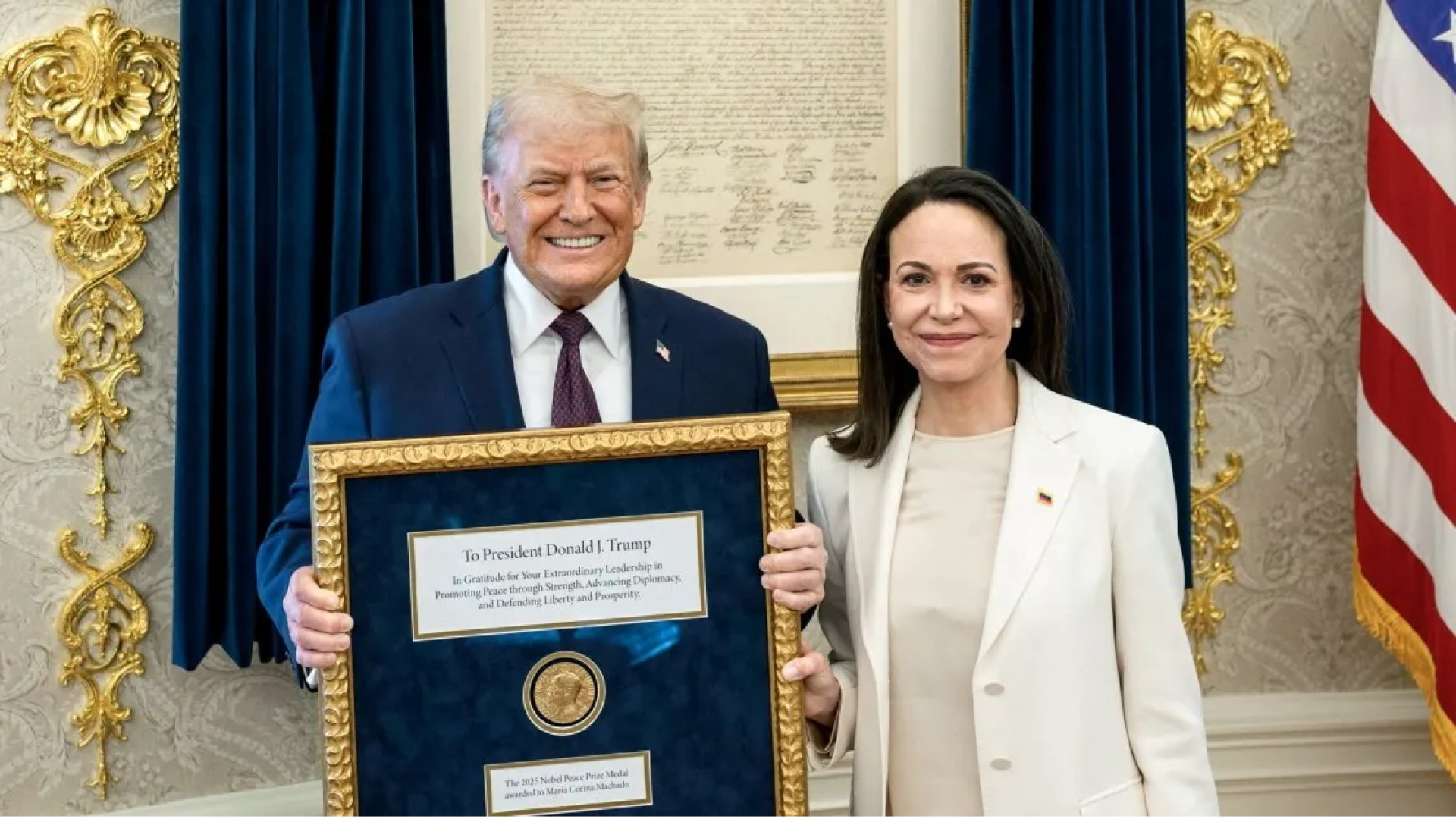 Trump, Venezuelalı muhalif lider Machado ile yeniden görüşeceğini söyledi | Dış Haberler