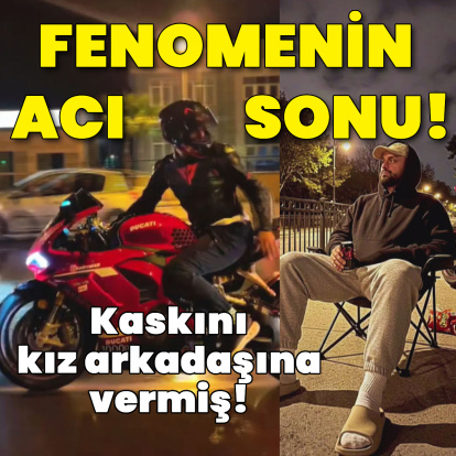 Motosikletli sanal medya ünlüsü kazada öldü!