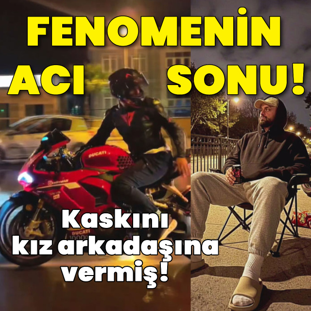 Motosikletli sanal medya ünlüsü kazada öldü!