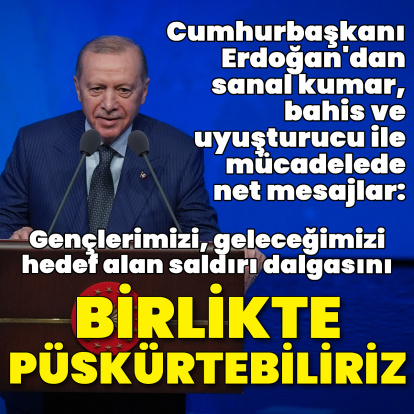 Cumhurbaşkanı Erdoğan: Saldırı dalgasını birlikte püskürtebiliriz