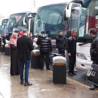 Otogarda sömestr yoğunluğu