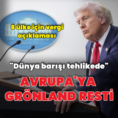 Donald Trump'tan Grönland açıklaması