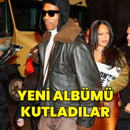 Yeni albüm partisindeler