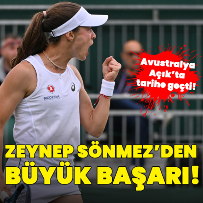 Zeynep Sönmez'den tarihi başarı!