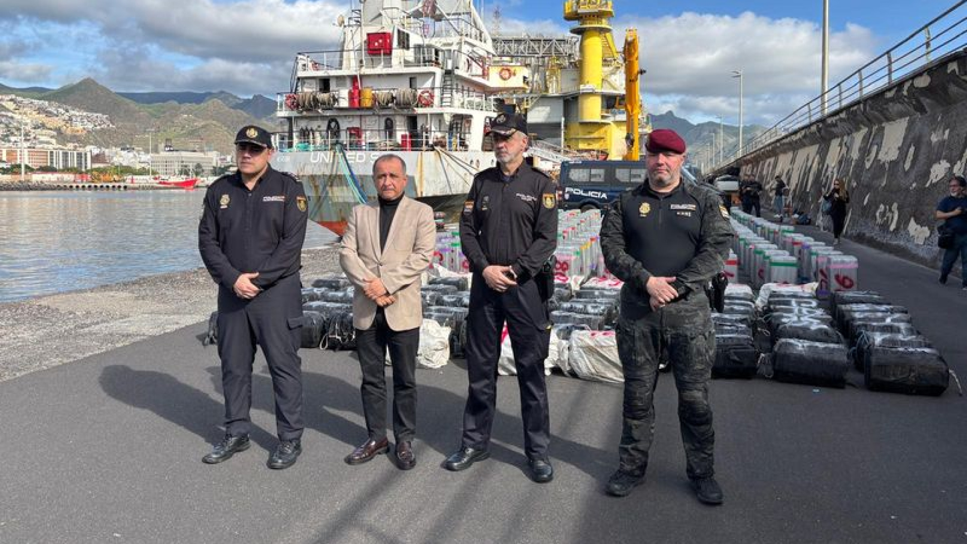 İspanyolların 10 ton uyuşturucu yakaladığı gemiye soruşturma | Son dakika haberleri