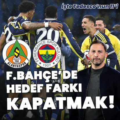 F.Bahçe'de hedef puan farkını azaltmak!