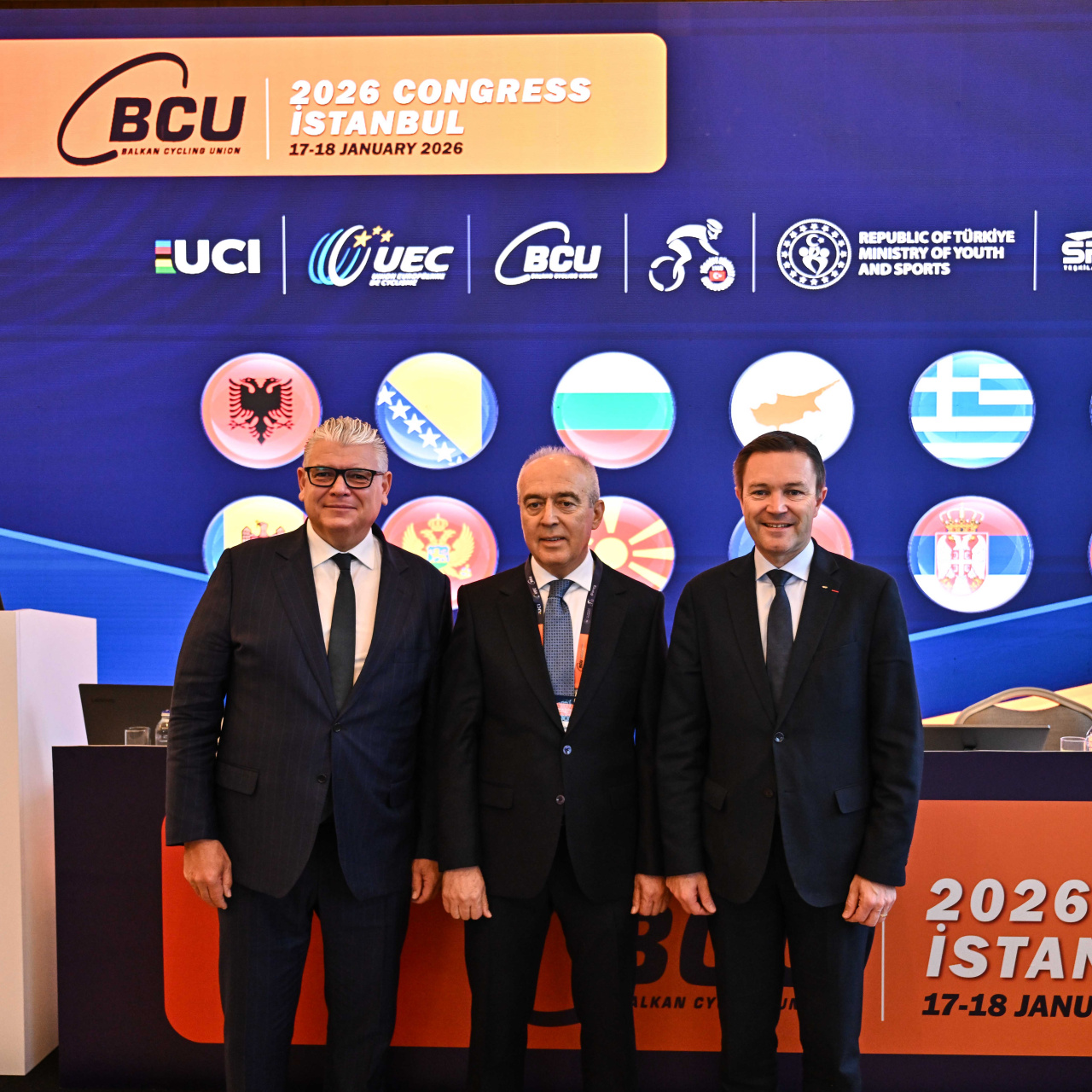 Balkan Bisiklet Birliği Kongresi, İstanbul'da gerçekleştirildi