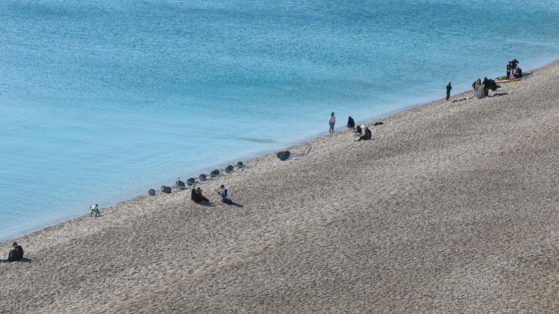 Antalya'da deniz 19, hava 12 derece! | Son dakika haberleri
