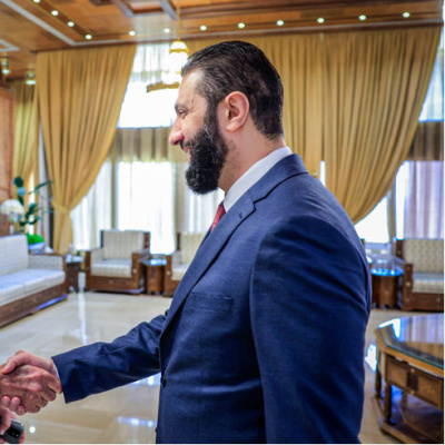 Şara Suriye'de Barrack ile görüştü