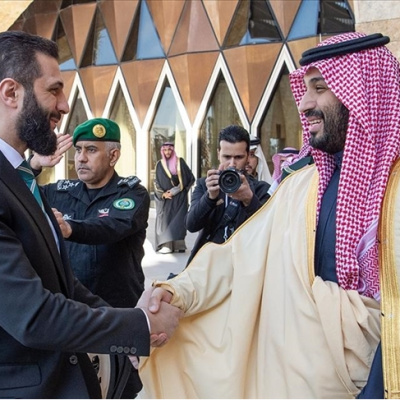 Suudi Arabistan Veliaht Prensi ile Şara görüştü