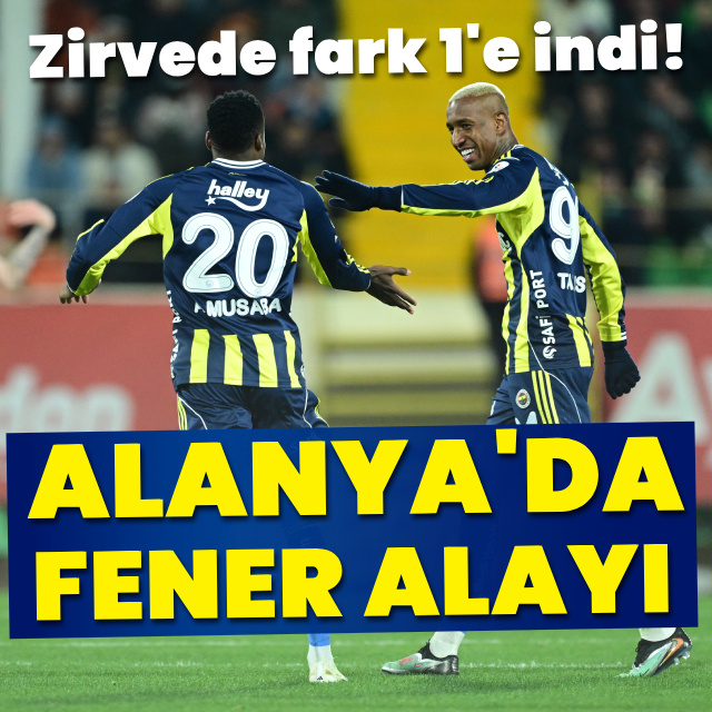 Alanya'da Fener alayı!