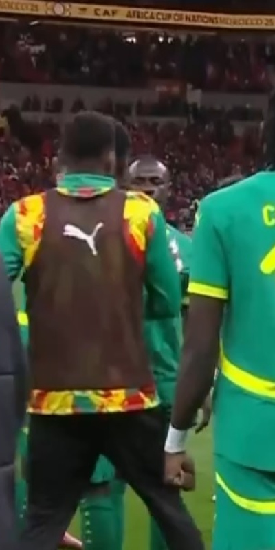 Afrika Uluslar Kupası finalinde olay!