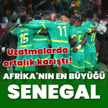 Afrika Uluslar Kupası'nda şampiyon Senegal!