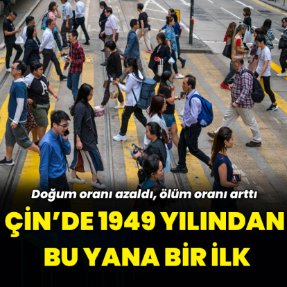 Çin'de nüfus alarmı: 1949'dan bu yana en düşük seviyede