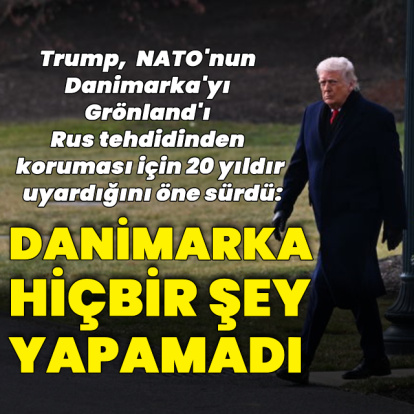 "Danimarka Grönland'ı Rus tehdidinden korumak için hiçbir şey yapamadı"