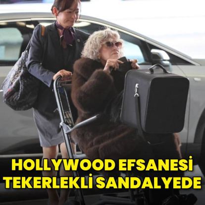 Efsanevi yıldız tekerlekli sandalyede
