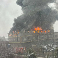 Çakmak fabrikasında yangın!