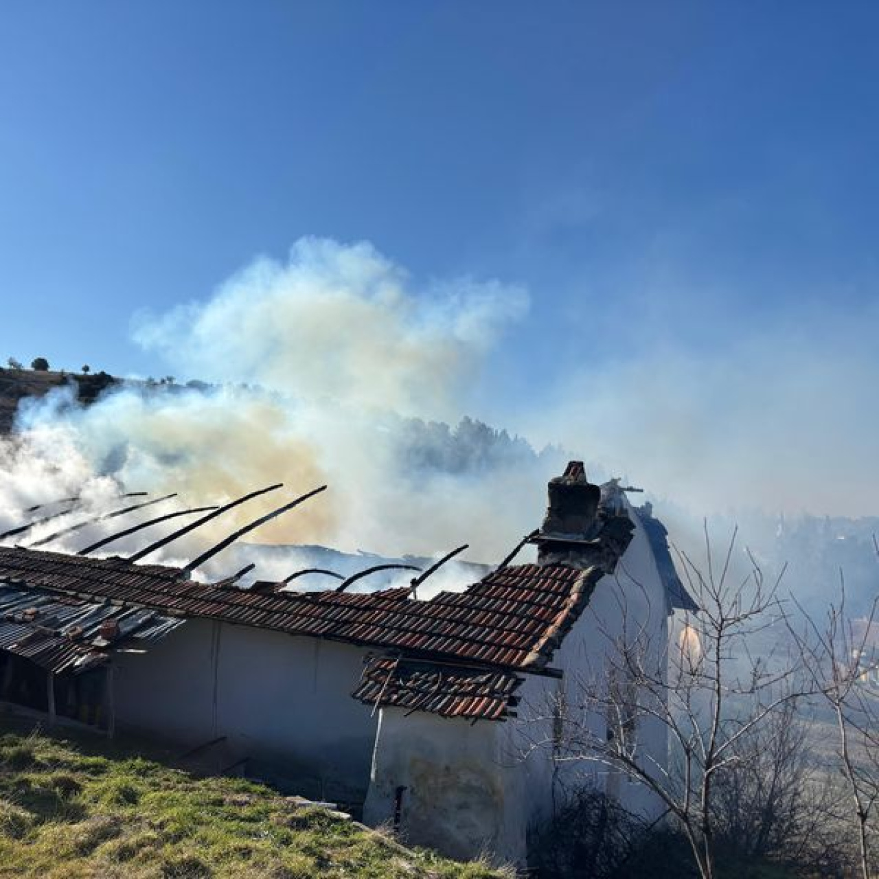 Evden çıkamadı... Yaşamını yitirdi