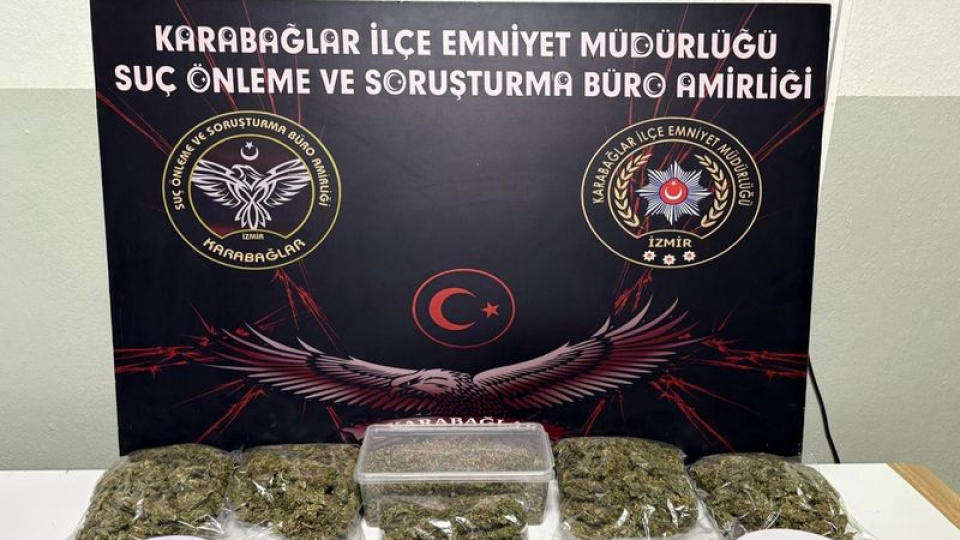 Kümeste uyuşturucu operasyonu