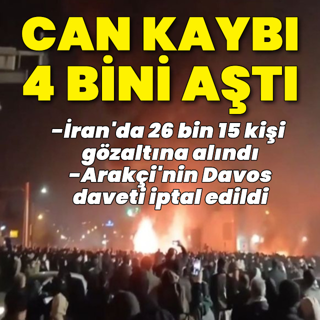 İran'da can kaybı 4 bini aştı