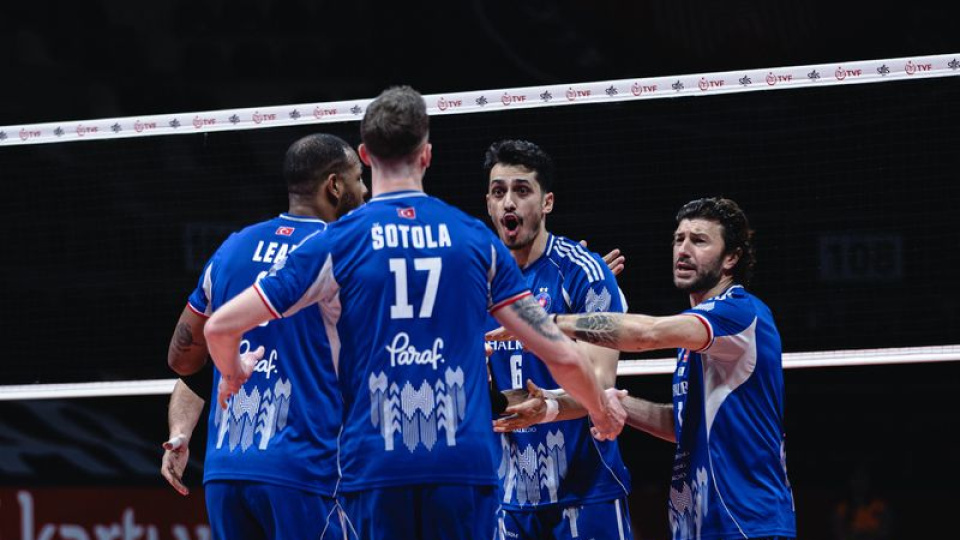 Halkbank, Belçika ekibini ağırlıyor!