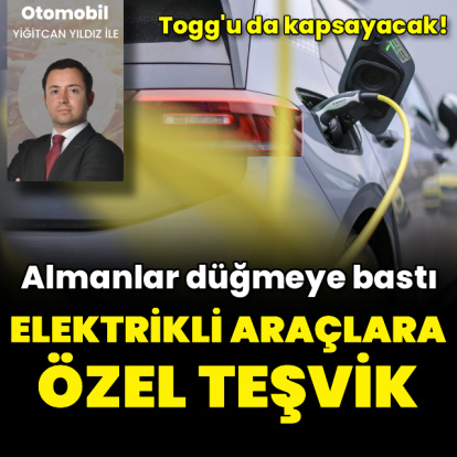 Almanya elektrikli araçları teşvik edecek