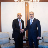 Bakan Fidan, Barrack ile görüştü