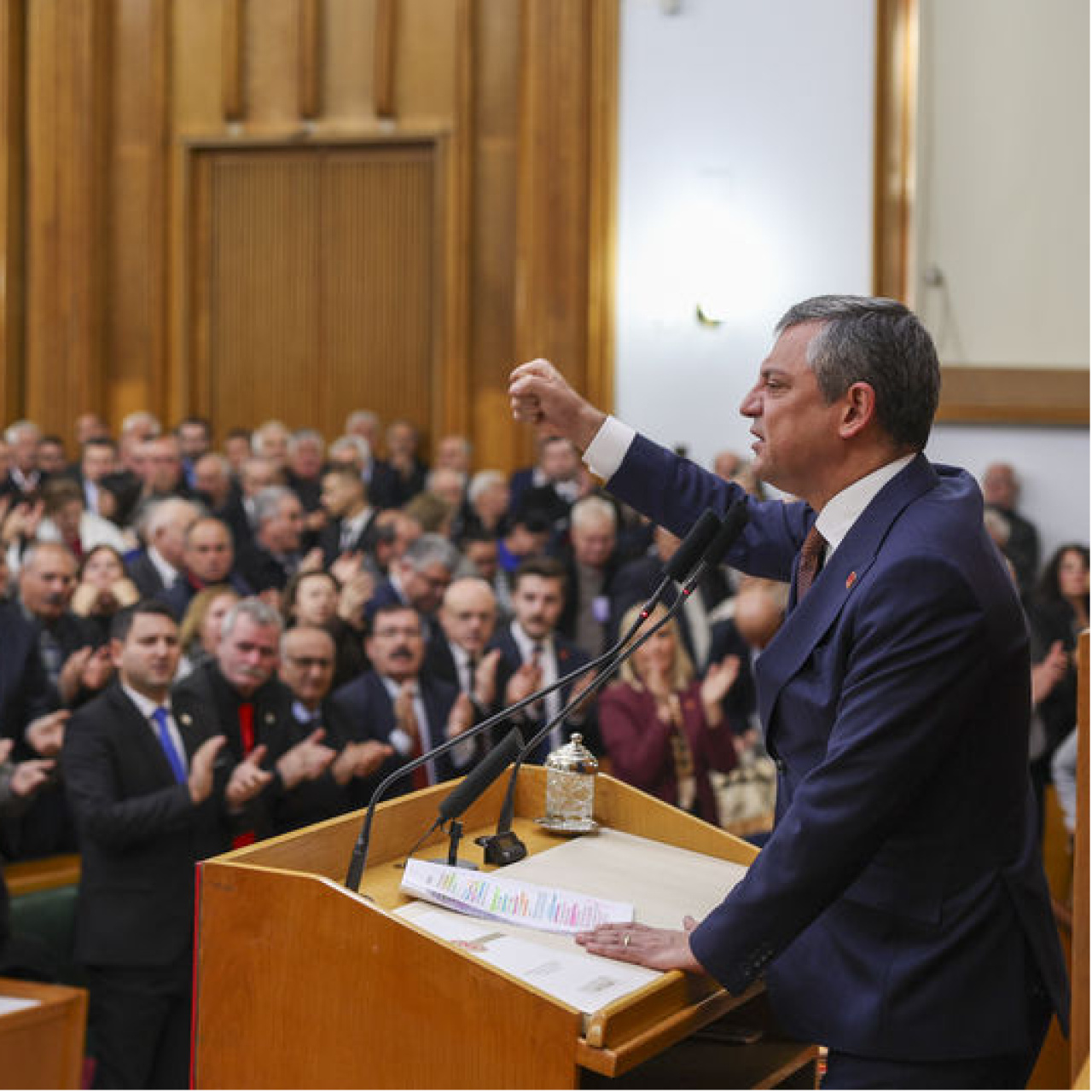 CHP lideri Özel Meclis'te konuşuyor