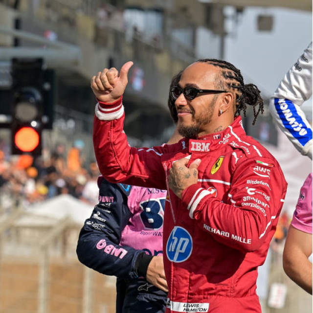 Hamilton, Gazze halkı için Ürdün'e gitti!