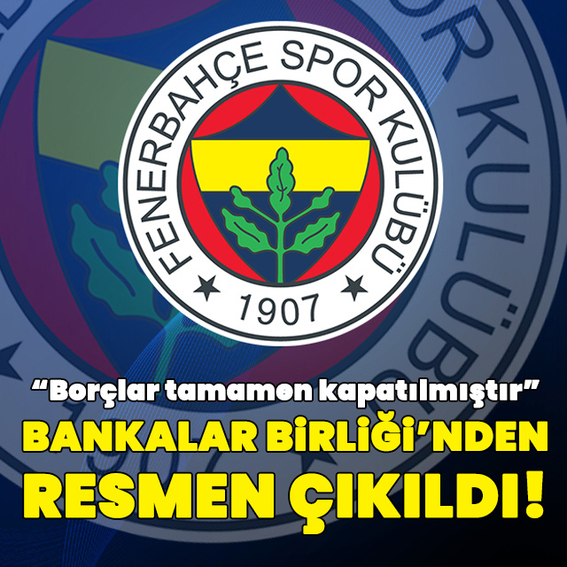 Fenerbahçe'den Bankalar Birliği açıklaması!