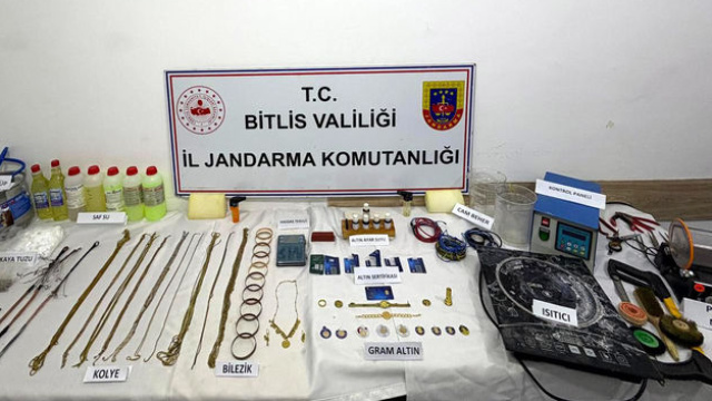 Sahte altın operasyonu: 2 tutuklama