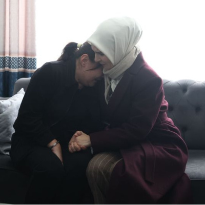 Bakan Göktaş, Atlas'ın ailesini ziyaret etti