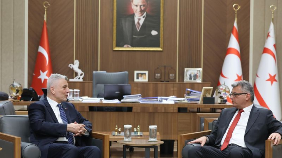 Bakan Bolat, KKTC Cumhurbaşkanı Tufan Erhürman ile görüştü