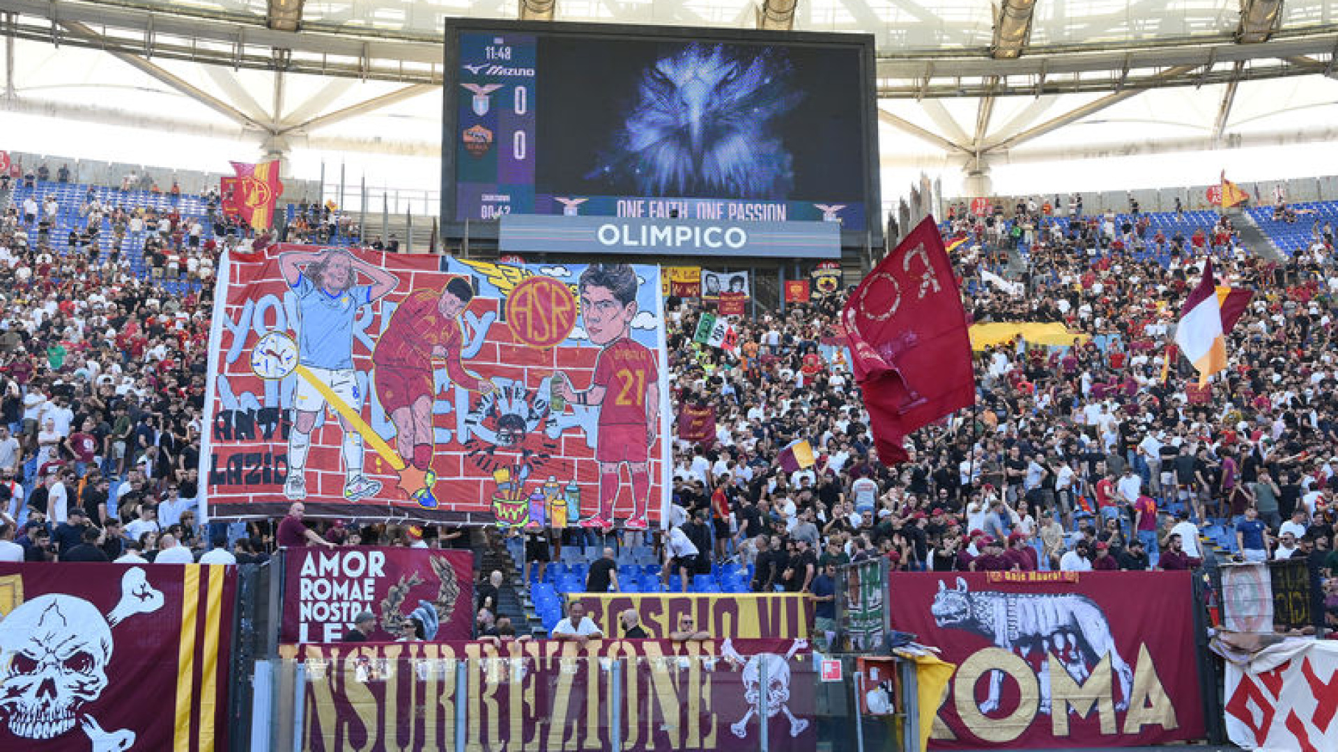 İtalya'da Roma ve Fiorentina Taraftarlarına Sezon Sonuna Kadar Deplasman Yasağı Getirildi