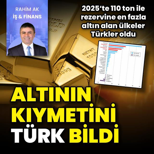 3 Türk ülkesi 110 ton altın aldı
