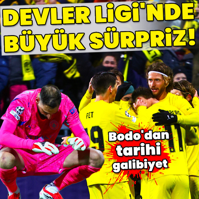 Bodo'dan M.City'ye karşı tarihi galibiyet!