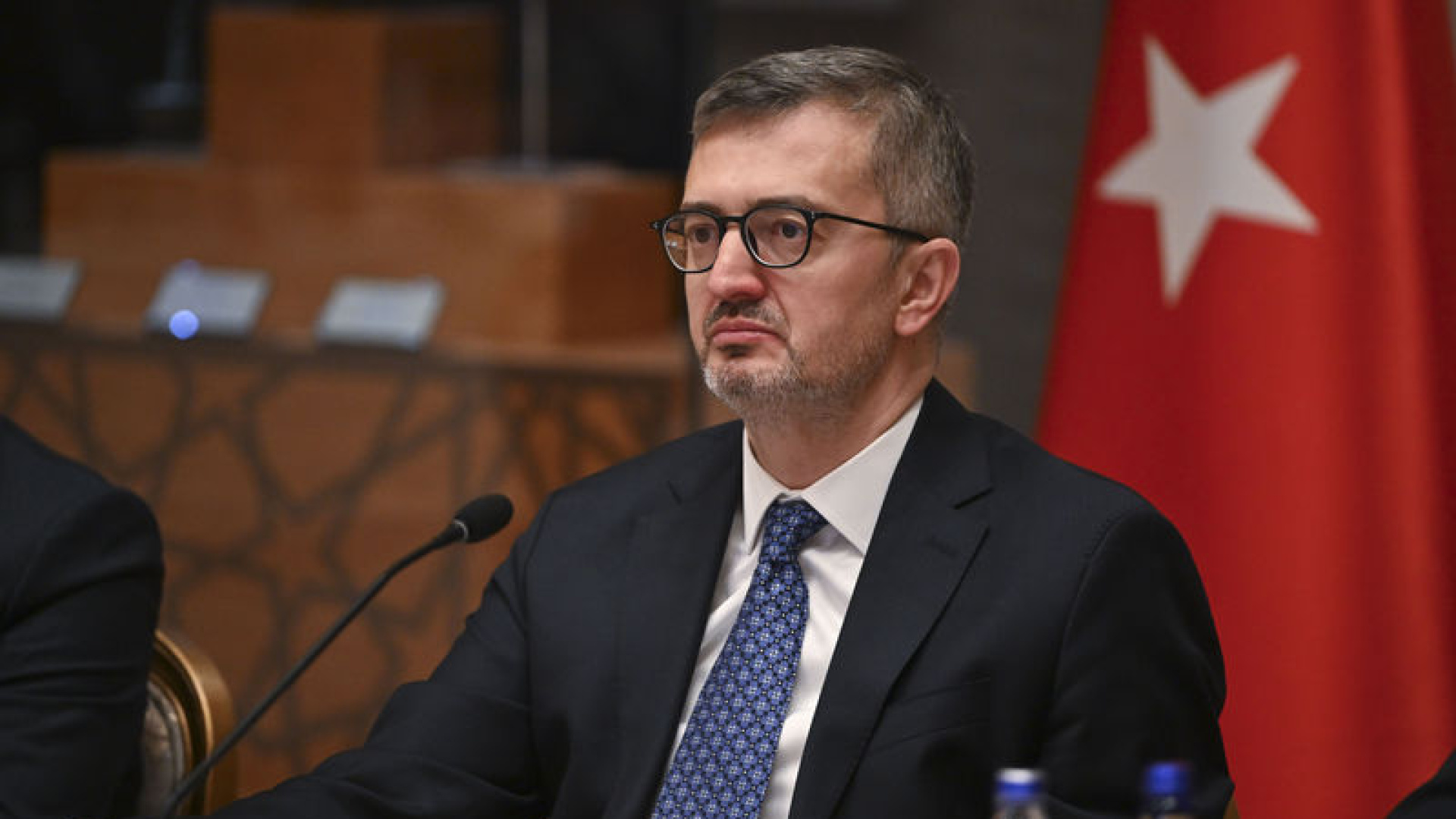 İletişim Başkanı Duran, Suriye Enformasyon Bakanı Mustafa ile görüştü