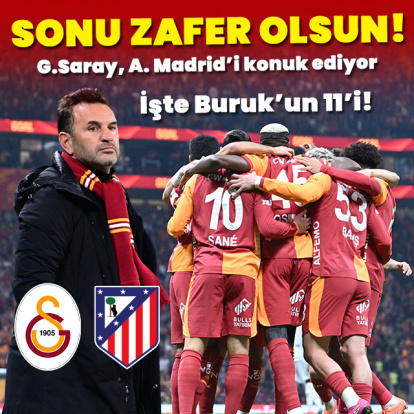 G.Saray'ın konuğu Atl. Madrid!