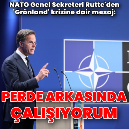 Rutte: Grönland sorununu çözmek için perde arkasında çalışıyorum