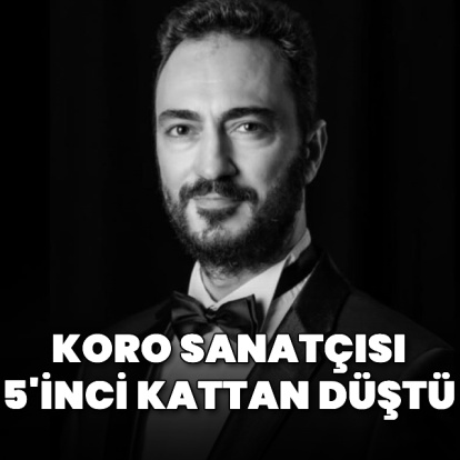Koro sanatçısı balkondan düştü