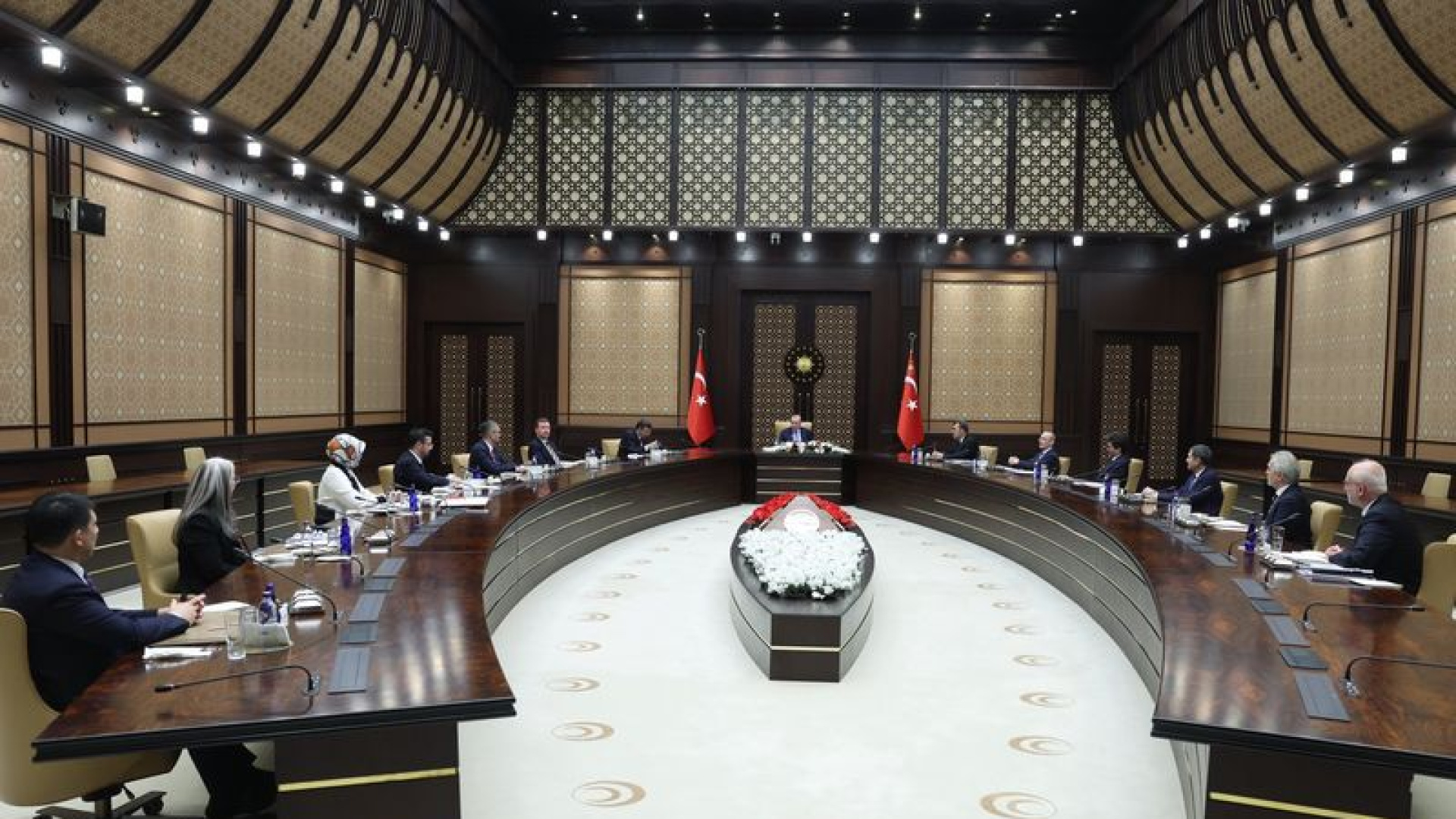 Cumhurbaşkanı Erdoğan, Politika Kurulları Başkanvekillerini Kabul Etti