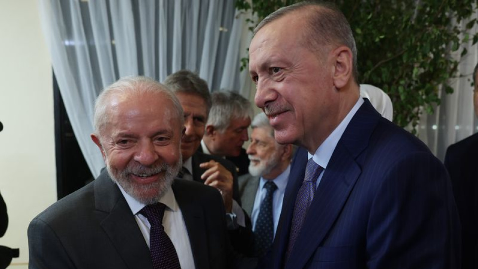 Cumhurbaşkanı Erdoğan, Lula ile görüştü